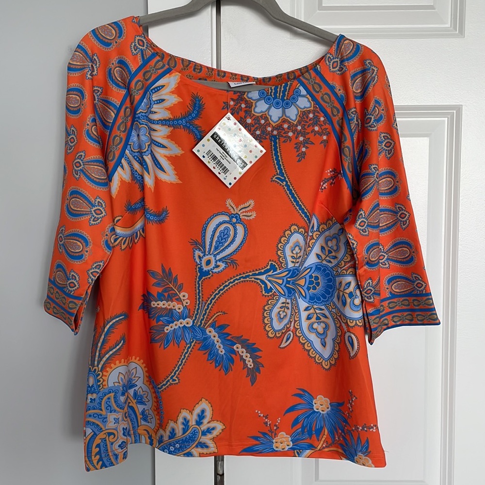 Gretchen Scott Tee Topper ‘Queenie’, Size L